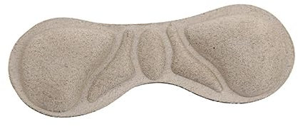 PLAFOPE 4paare Selbstklebende Fersenschutzpolster Für Damen Schwarz Beige Komfortable Sohle Mit - Schützt Vor Blasen Und Abnutzung Für High Heels Und Alltagsschuhe