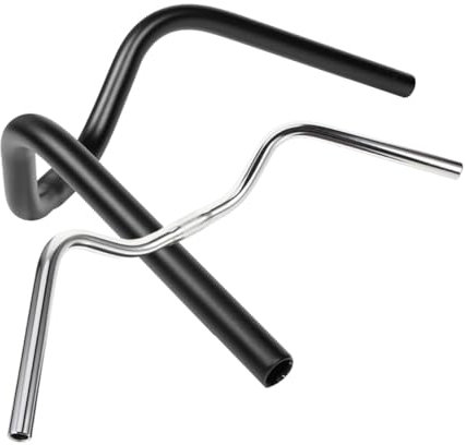 FOYTOKI 2stücke U-förmiger Fahrradlenker Aus Edelstahl Leichtes Robustes Retro Kompatibel Mit Mountain Rennrädern Ergonomisch Gebogen Für Stabile Kontrolle Und Klassische Optik