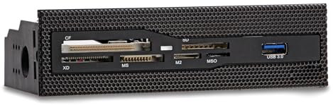 ANMITI USB3.0 Internal Card Reader Front Panel Designing For PC Cases Supports Small Memory Card Fast Speed Transfer