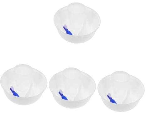 Ciieeo 4 Sätze Gefängnisschüssel-set Saugnapfschale Verschütten Babytasse Löffel Messen Schüsseln Kaffeebecher Auslaufsichere Schüssel Babylöffel Babynahrung Kaffeetasse Plastik