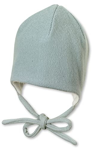 Sterntaler Unisex barnmössa baby beanie mössa ribblook, Turkos, 43
