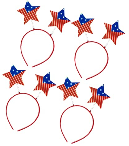 TOYANDONA 6stücke Flaggenmuster Shutter Shades Sonnenbrille Lustige Partybrillen Für Erwachsene Foto-requisiten Für Feiern Memorial Day Und
