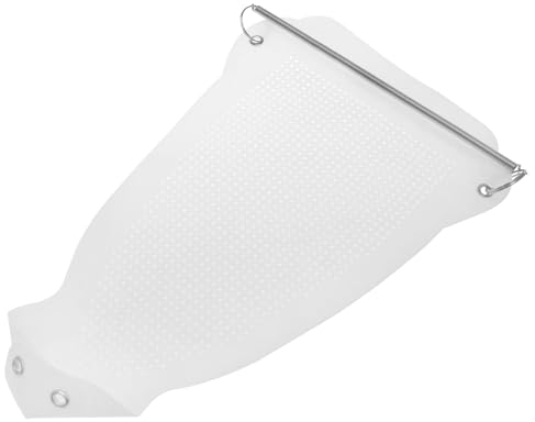 Xhziy Couvre-chaussures de repassage 230 x 155 x 0,5 mm - Semelle en fer électrique - Outil auxiliaire - Protection de repassage - Semelle de nettoyage pour fer à repasser sûr - À enfiler sur la