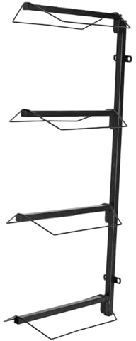 Perfeclan Soporte para Silla de Montar de Caballo montado en la Pared, Soporte de Metal para Tachuelas, Almohadillas, Accesorios, Equipo Ecuestre para Sala de
