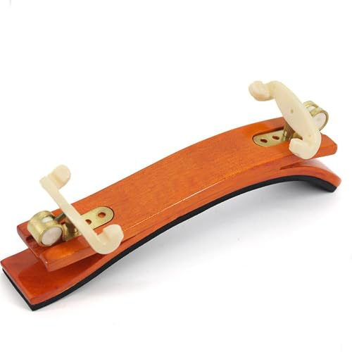 Schulterstütze für Violine für Schulterstütze Aus Holz Für Viola Bequeme Und Verstellbare Schulterstütze(16 inches)