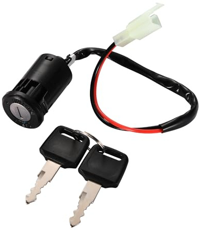 GOOFIT 2 Interruttore Chiave Di Accensione Sostituzione per 50cc 70cc 90cc 110cc 125cc 150cc 200cc 250cc Electrical Scooter Go Kart ATV 4 Wheeler Quad