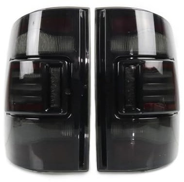YMYYQW Antinebbia posteriore Fanale posteriore per RAM 1500 2500 3500 2009-2018 LED Style Running Signal Brake Reverse Tail Light Assembly