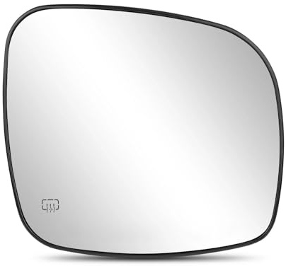 Glace Miroir rétroviseur côté Pour Dodge Pour Grand Pour Caravan 2008 2009 2010 2011 2012 2013 2014 2015 2016 Rétroviseur Extérieur Chauffant Côté Gauche Et Droit(Right)