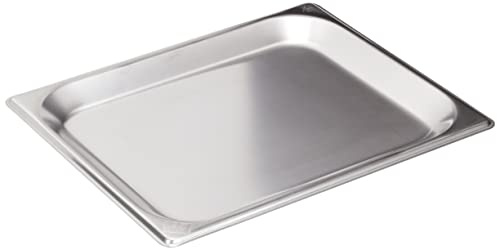 Pentole Agnelli, COIXGNP12020, Bacinella Gastronorm 1/2, Acciaio Inox, Argento