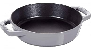 Staub double handle skillet 34cm - Grey