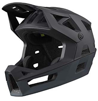 IXS Trigger Ff Integralhelm für Mountainbike, Schwarz, ML (58-62cm)
