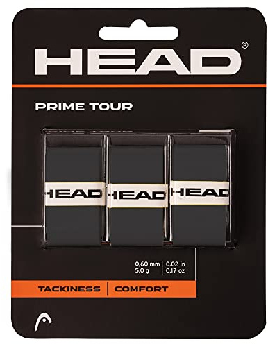 HEAD Prime Tour 3 Griffband Black One Size
