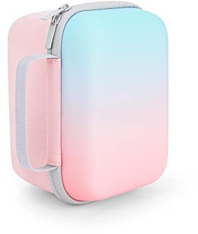 Yinke Étui Housse pour Polaroid Now 9027/9056/9055, Now+ 9062, Onestep+ 9010, Onestep 2 VF 9020, Coque Rigide Rangement Sac de Voyage pour La Protection（Gradient）