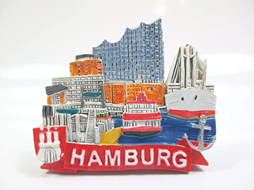 Hamburg Elbphilharmonie Premium Magnet Poly Souvenir Germany (58)