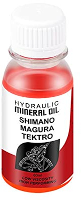 Lecerrot Aceite Mineral hidráulico | Aceite Freno Disco hidráulico para Bicicleta 60 ml | Lubricante para Frenos Bicicletas Carretera para Sistemas Frenos Aceites
