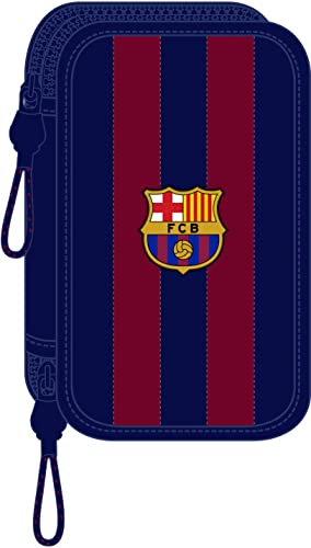 PLUMIER DOBLE PQÑO 28 pcs F.C.BARCELONA 1ª EQUIP. 23/24