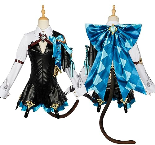 Genshin Impact Lynette Cosplay Kostym(S)