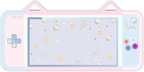 Uywgaun Kawaii Desk Pad Anime Mouse Pad XLarge Size, Kawaii Desk Cccessories Gaming Mousepad Kawaii Room Decor for Girls