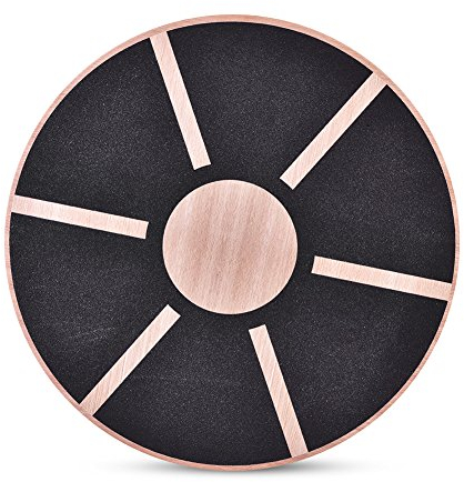 WOHPNLE Wobble Balance Board, Holz Balance Board Core Trainer Stabilitäts Brett Für Physiotherapie, Stehpult, Kerns Chu Lungen, Übungs Balance