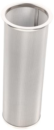Amosfun Filtre à Café Réutilisable 8,1 x 21 Cm En Acier Inoxydable, Infuseur à Café Glacé, Tube Filtrant Précis, Accessoire Compact Pour Cafetière à Froid