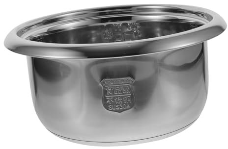 Genérico Olla Arrocera Interior Reemplazo 4l 700w Acero Inoxidable 304 Antiadherente Gran Capacidad Uso Familiar Cocina Práctica
