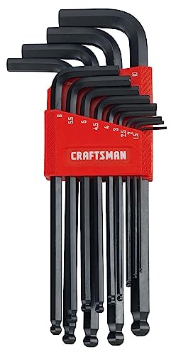 CRAFTSMAN Ball End Metric Hex Key Set, 13 Piece (CMHT26010)