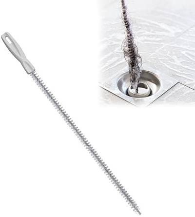 Thapncow 45 cm Pulizia tubi scarico cucina|Stura scarichi|Stura lavandino professionale|Pulizia acquario multifunzionale|flessibile la pulizia dello scarico,spazzola per la pulizia dei tubi