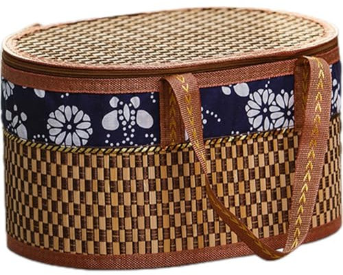 Lpitoy Picknickkorb Deckel, Tragbarer Vintage-picknickkorb Griff Für Picknick, Camping, Outdoor, Geburtstag, Hochzeit