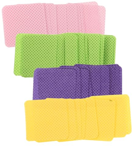 MERRYHAPY 4taschen Nagelkleberentferner-tücher Nagelkleber-entferner-pads Aus Stoff Gel-nagelkleber-entferner-pads Nagelkleber-reinigungspads Vielseitige Make-up-entferner-pads Für Nagelpfle