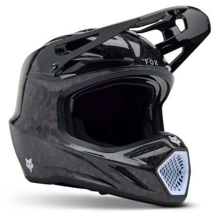 Fox V3 RS Carbon Solid MIPS Motocross Helm