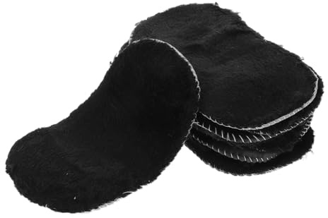 SUPVOX 8piezas Guantes y Cepillos para Pulir Paño y Guantes Cuidado De Zapatos y Sofás