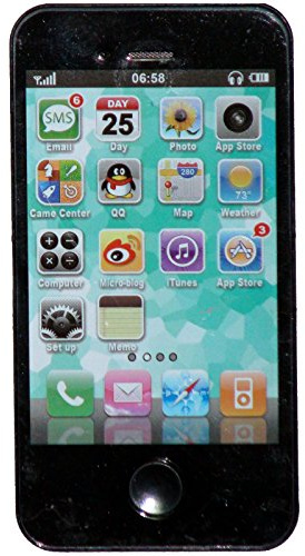 Spassprofi Spritzendes Smartphone Handy Scherzartikel spritzt Spritzpistole Telefon Wasserspritze