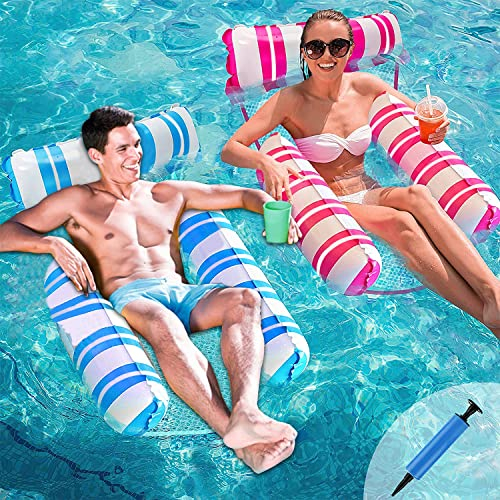 71Nmly 2Pack Inflatable Pool Floats Hammock Singing Bowl