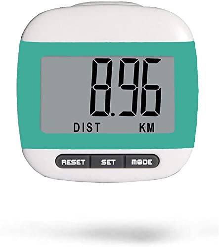 LEBEXY Schrittzähler Clip Einfache Pedometer Fitness Tracker Bedienung Testsieger Schritt/Distanz/Kalorien/Zähler Counter