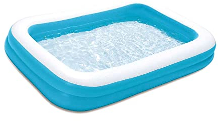 KDS Familien Swimmingpool Planschbecken Family Pool eckig blau 305 x 183 x 56 cm Neu OVP