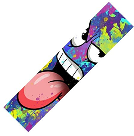 FEETOX Skateboard Klebeband 84 * 23cm(33.46X9.45inch) Skateboard Grip Tape Skateboard Aufkleber Bubble Free Waterproof Longboard Griptape Skateboard Grip Tape AC077 Skateboard Aufkleber