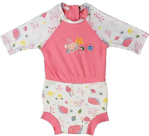 Splash About Happy Nappy traje de sol, Forest Walk, 3-8 meses