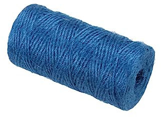 DOITOOL 100m Dark Blue Jute Rope Thick Twine for Crafts Gardening and Gift Wrapping Sturdy String for Diy Projects and Festive Decorations