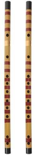 Bambusflöte für Anfänger 1 Satz Traditionelles Musikinstrument | Handgeschnitzt, mit Chinese Knot und Flute Diaphragm, für Musikliebhaber Zufälliger Stil