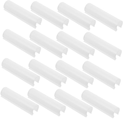 Toyvian Abrazaderas De Plástico Para Invernadero 19 Mm 32 Piezas Clips Para Plantas y Fijación De Película Agrícola Para Jardín, Protección De Cultivos y Construcción De Marcos