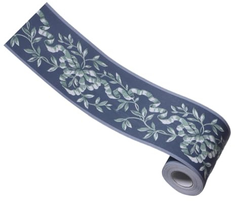 Zambuph Autocollant de bordure de papier peint imperméable, large Application, pour tout espace, autocollant décoratif imperméable pour plafond mural en PVC, style 7