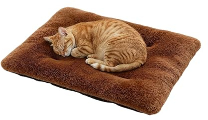 Tapis Auto-Chauffant Pour Chat Meuble De Sommeil Pour Chien À Doux | Lit À Chauffage Automatique Pour Animal De Compagnie pour Domestique Intérieur Extérieur Sol Carrelé Parquet