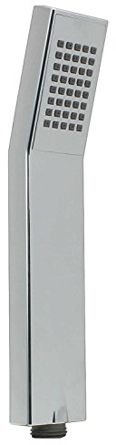 Sanixa Go1401 Quadra Pommeau de douche design Chromé | Buses anticalcaire | Carré | Douchette carrée | Pommeau de douche de tête