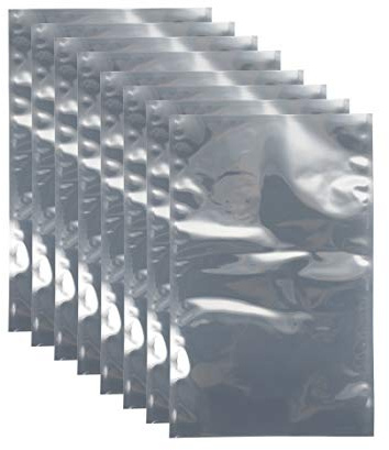uxcell Antistatic Shield Shielding Bag, Flat Open Top Anti Static Bag for Electronic Devices, 8x12 inch(190x300mm), 20 PCS