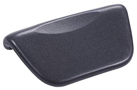 TXYFYP Spa Bad Kissen, Wasserfest PU Leder Whirlpool Kissen Nackenstütze Kopfstütze Pad Mit Rutschfest Saugnäpfen für Heim Badezimmer Whirlpool Spa - Schwarz, 270 x 140 x 50mm