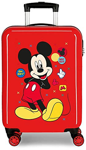 Disney Enjoy the Day Bagagli- Bagagli per bambini, 40x55x20 cms, Rojo