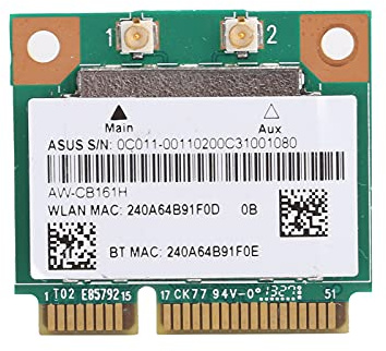 Módulo WiFi, Tarjeta WiFi de Doble frecuencia de 2,4 GHz y 5 GHz para la mayoría de Las computadoras portátiles, Compatible con Bluetooth 4.0, estándar de Red inalámbrica IEEE 802.11a / b/g/n/AC
