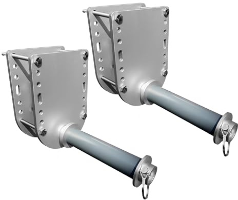 FEIMIRE Boat Lift Wheel Kit, 0.39 (10mm) Thick Aluminum Heavy-Duty Installation Bracket for Most Lifts (Wheels Not Included) (0.390'')