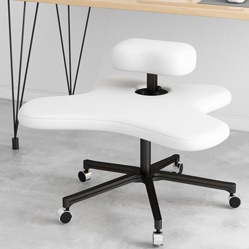 Höhenverstellbarer ergonomischer Kniestuhl für Meditation und Bürogebrauch – kleiner Raum Stuhl für verbesserte Haltung und Komfort