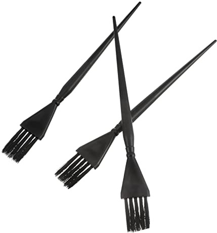 Baluue 3piezas Peine para Teñir el Cabello de Herramientas para Teñir el Cabello Cepillo para Salón de Belleza para Tinte Pelo Mujer Profesional Brocha Tinte Pelo